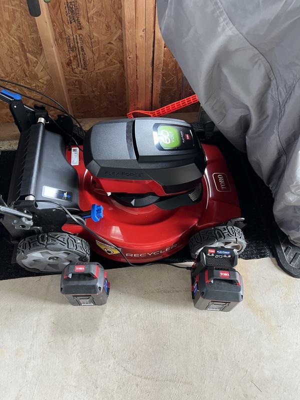 Customer photo of the mower