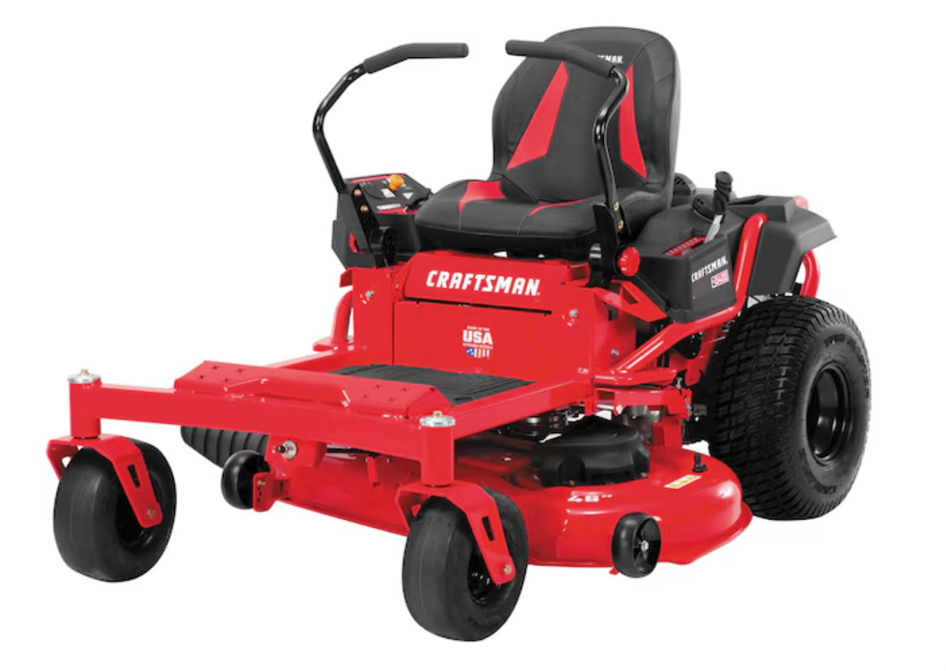 c32b551e4c452ca3907383356df77081fb77fda292ac12dc6dc8b88281c6d3fd-3 CRAFTSMAN Z5400 | 46in 22HP Zero-Turn Riding Mower | 22 HP Kohler Engine | Hydrostatic Transmission | High-Back Seat (17ARFACT093)